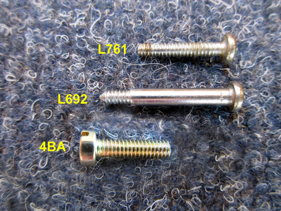 Lucas light screws